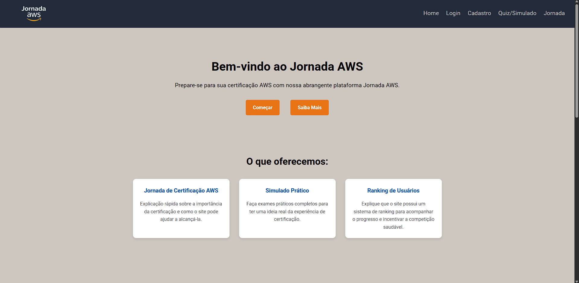 Imagem do projeto Jornada AWS